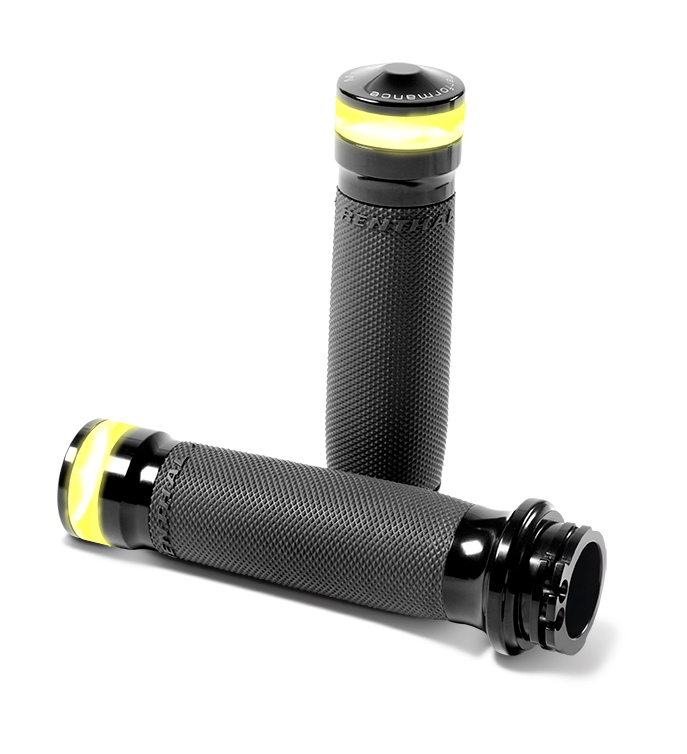 Performance Machine Handlebar Grip Replacement Rubber Merc #0063-1013M Performance Machine Handlebar Grip Replacement Rubber Merc #0063-1013M